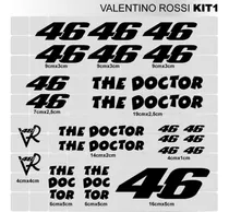 Comprar Kit Calcos Valentino Rossi 46 Bici Moto Auto Tuning 