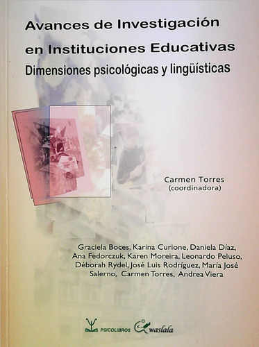 Avances De Investigacion En Instituciones Educativas  