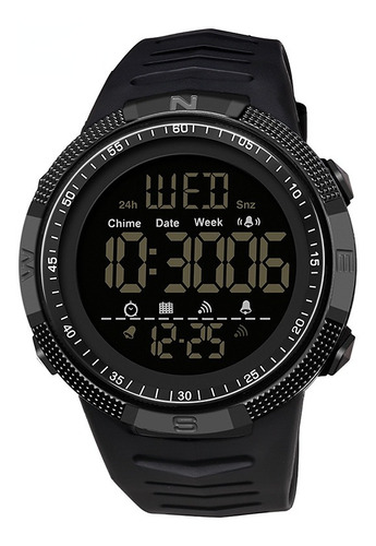 Reloj Sanda 6014, Reloj Led Impermeable Militar