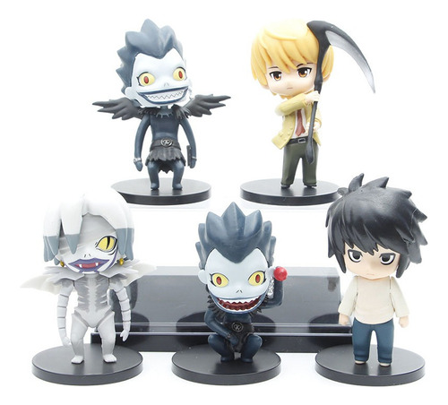 5pcs Death Note Ryuk Rem Acción Figura Modelo Juguete Regalo