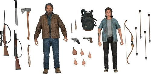 Neca The Last Of Us Part 2 Joel Y Ellie 2- Pack