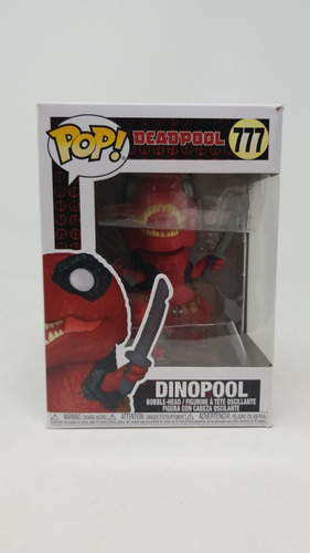 Funko Pop Deadpool Dinopool Caja Con Detalles