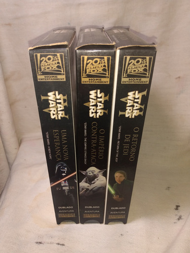 Vhs Star Wars Trilogia Dublado (Usado)