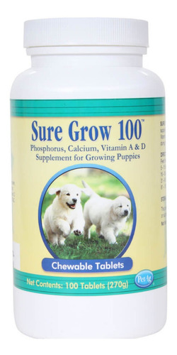 Vitamina Para Perros Sure Grow X100 Y A 