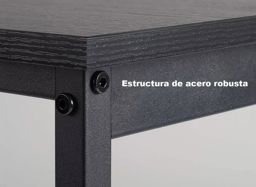 Escritorio Veta De Madera Blanca Cálida + Lanti Catalpa Heaimo