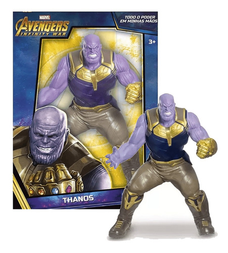 Imagem 4 de 5 de Boneco Gigante Thanos Vingadores Guerra Infinita Mimo Toys