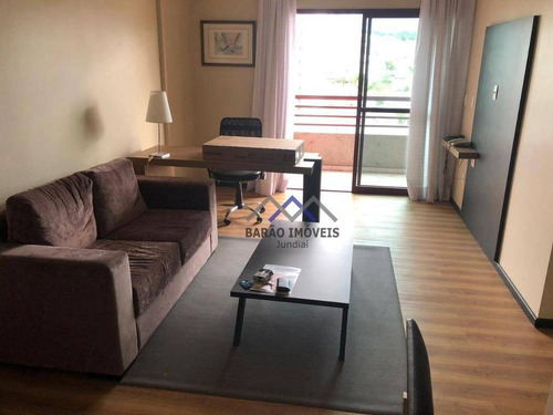 Imagem 1 de 14 de Flat Com 1 Dormitório À Venda, 54 M² Por R$ 310.000 - Centro - Jundiaí/sp - Fl0009