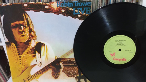 Lp - Robin Trower - Live (too Rolling Stoned) - 1976 - Hrd (Usado)