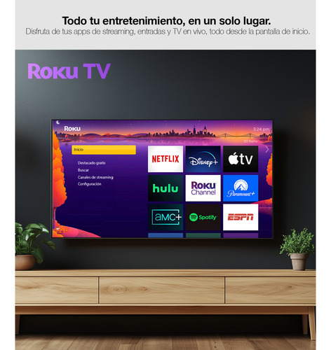 Television Hisense 43r6e4 Pantalla Led 4k Uhd Smart Tv R6e4 (Reacondicionado)