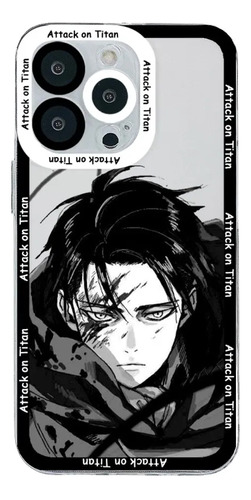 Funda De Teléfono De Anime Attack On Titan Para iPhone 15, 1