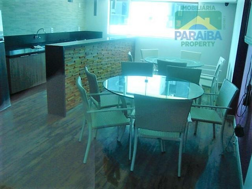 Imagem 8 de 15 de Apartamento Mobiliado À Venda - Praia De Manaíra - João Pessoa - Pb - Ap0648