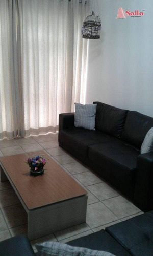 Imagem 5 de 29 de Edifício Sakai Apartamento Mobiliado Com 3 Dormitórios À Venda, 127 M² Por R$ 350.000 - Centro - Guarulhos/sp - Ap0702