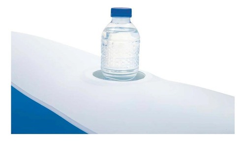 Imagen 5 de 6 de Alberca inflable Bestway 54153 575L azul y blanca