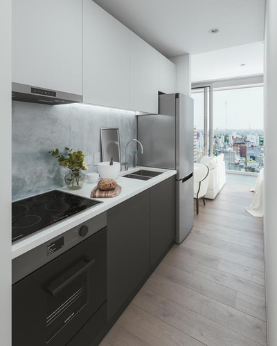 Imagen 5 de 30 de Departamento Monoambiente En Venta - Balcón - 26mts2 - Microcentro, La Plata-pozo-emprendimiento