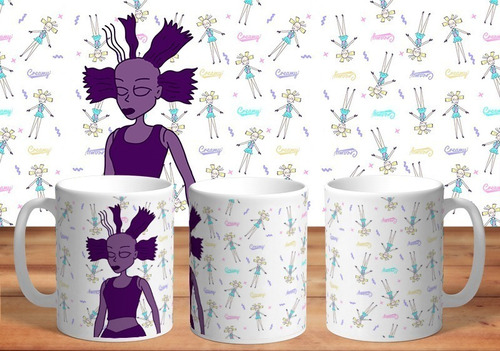 Taza - Tazón De Ceramica Sublimada Rugrats: Cynthia