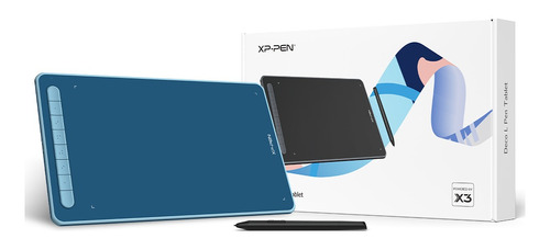 Mesa Digitalizadora Xp-pen Deco Lw Pen Tablet Azul Bt/usb-c