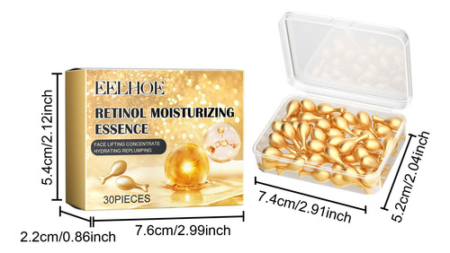 Cápsula Facial C Retinol Essence Retinol Hidratante E 6003