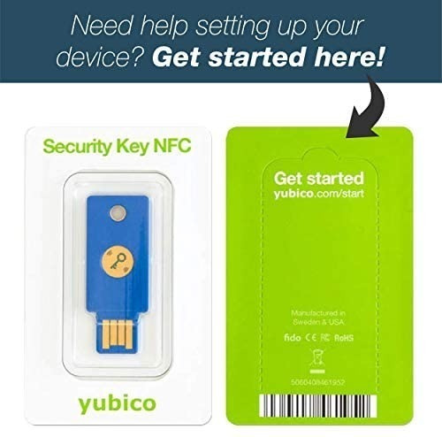 Imagen 3 de 10 de Yubikey Security Key - Yubico Fido Y Fido2 - Original