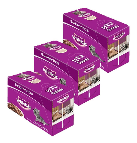 Whiskas Sobrecitos Pouch Sabor Salmon 85 Grs. X 36 Unidades