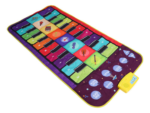 Tapete De Teclado Musical Duet Para Crianças, Grande