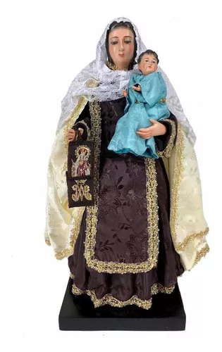 Retirado aluminio ejemplo Virgen Del Carmen 30cm Imagen Para Vestir