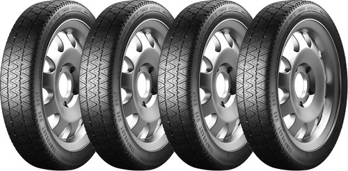 Kit De 4 Llantas Continental Scontact Lt T125/90r16 98 M
