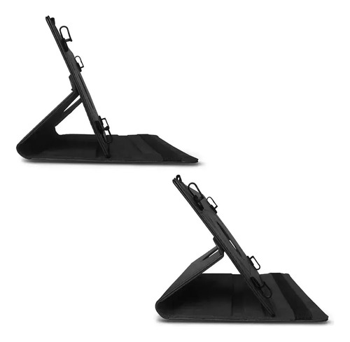 Funda Giratoria Compatible Tablet Smart Kassel Sk3404 7 Pulg Negro