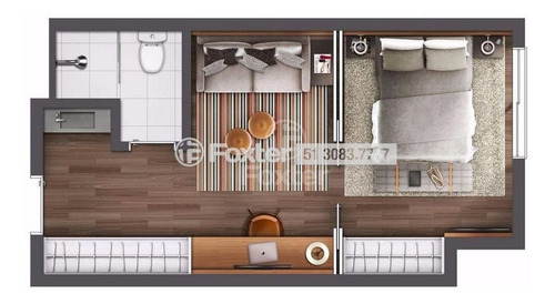 Imagem 3 de 25 de Flat, 1 Dormitórios, 35.28 M², Av. Central - 175959