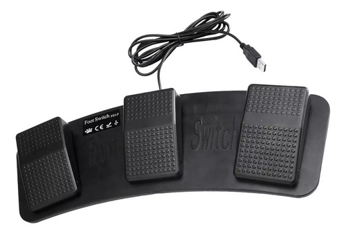 Fs3-p Usb Com Interruptor De Pedal Com Controle Triplo E Tec