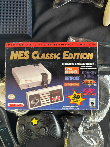 Solo Caja Mini Nes Classic Con Manual