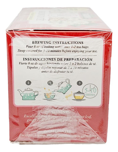 Té De Hierbas Tadin Bronco Para Garganta Irritada, 25 Bolsit