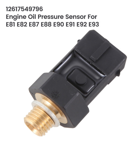 12617549796 Sensor De Presión De Aceite De Motor Para Bmw Pr
