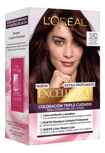 Kit Tintura Excellence Creme Extra Profundos Loreal Paris