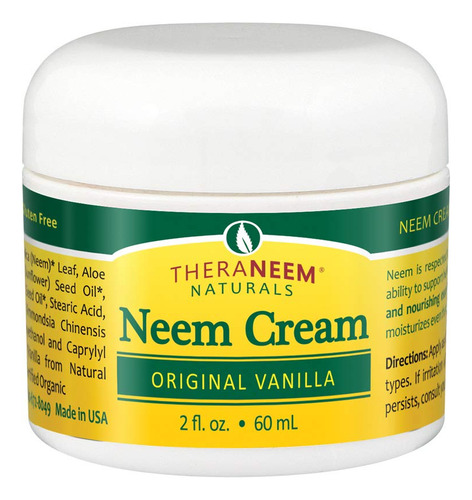 Creme Thera Neem Original Organix South 60ml Com Baunilha