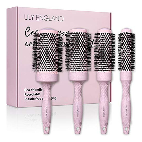 Round Brush Set For Women - Luxury Hair Brushes - Blowout Ro