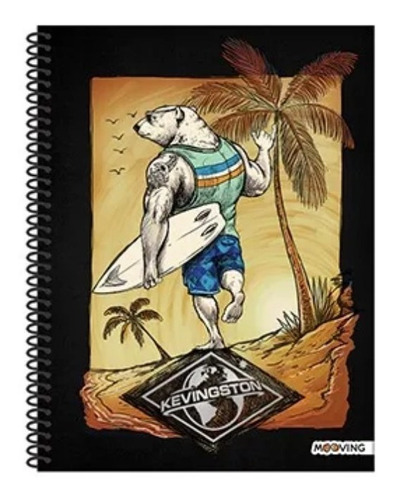 Cuaderno Mooving 29/7 Kevingston Rayado 80 Hjs