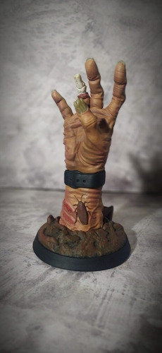 Apoya Joystick O Celular Impreso 3d Mano Zombie