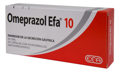 Omeprazol Efa® 10mg X 30 Comprimidos