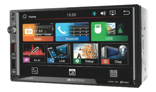 Soundstream Vm-700hb 2-din 7 Lcd Receptor De Medios Digital