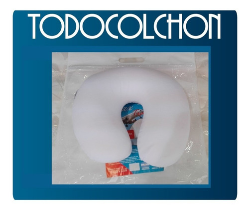 Imagen 5 de 7 de Almohada De Cuello Cervical De Viaje Espuma Viscoelastica