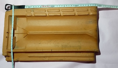 Telha Francesa Cerâmica Argila 39x24cm 10 Unidades (Usado)
