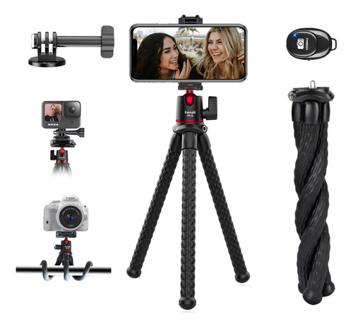 Famall Tripode Flexible Para Telefono Gopro, Mini Soporte Pa