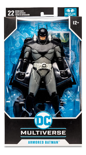 Batman Armored Figura Articulada 18cm Dc Multiverse 15323