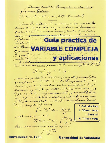 Guia Practica De Variable Compleja Y Aplicaciones - Galin