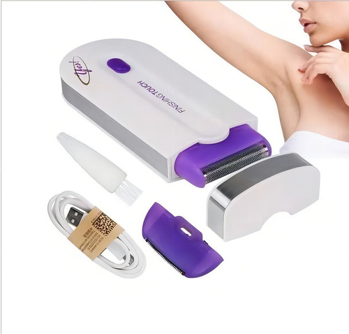 Depilador Laser Recarregável Branco - Tecnologia Avançada