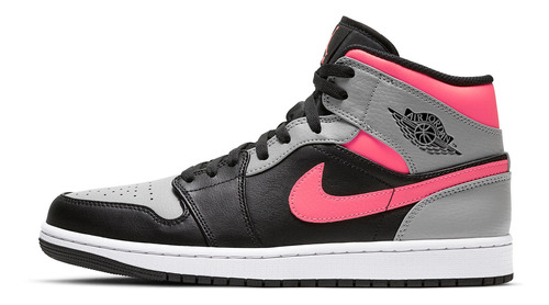 Zapatillas Jordan 1 Mid Pink Shadow Urbano 554724-059   