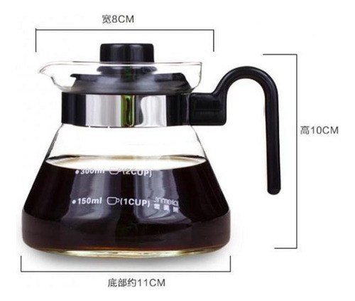 De Cristal De Del Té De Del De La Del Servidor Del 300ml