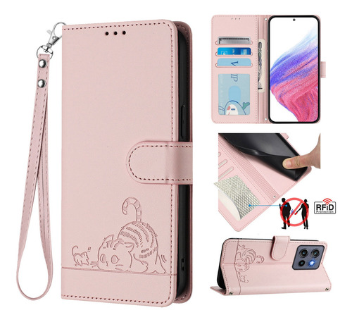 Funda De Piel Tipo Cartera Para Realme C75 C67 C65 C63 C61 C55 C53 C51 C33 C30