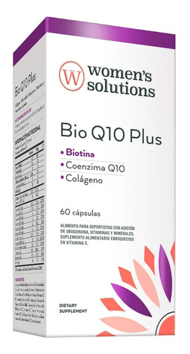 Womens Solutions Bio Q10 Plus 60 Cápsulas