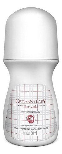 Desodorante Roll On Vanilla Giovanna Baby 50ml